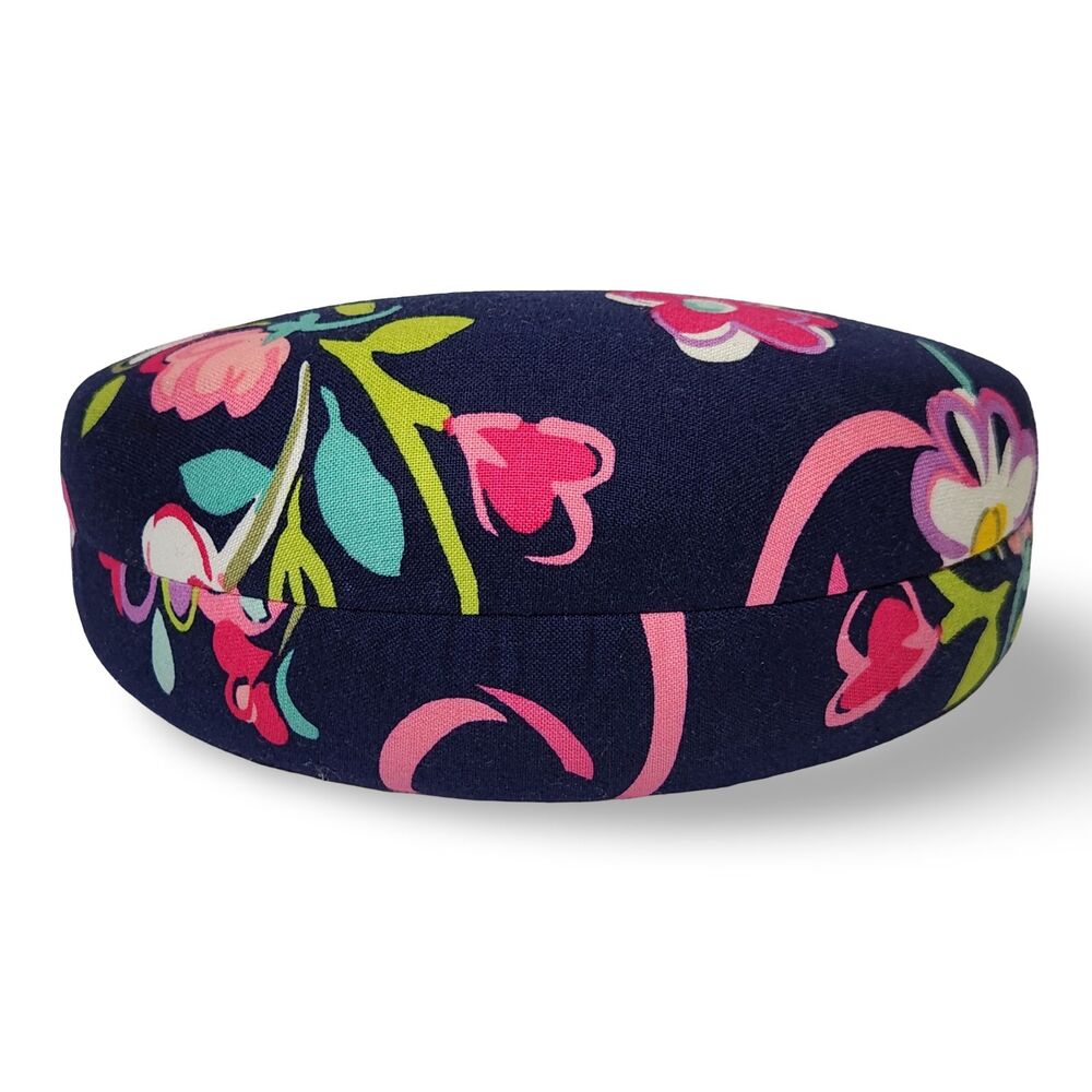 Vera Bradley RIBBONS Hard Sided Eyeglass Sun Glasses Case Clamshell NWOT